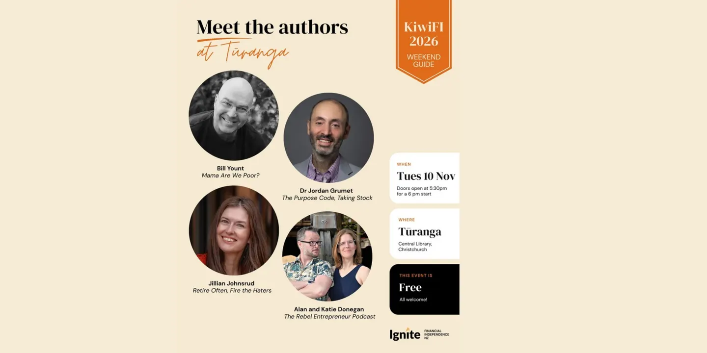 Meet the Authors: Money, Time and Living Well