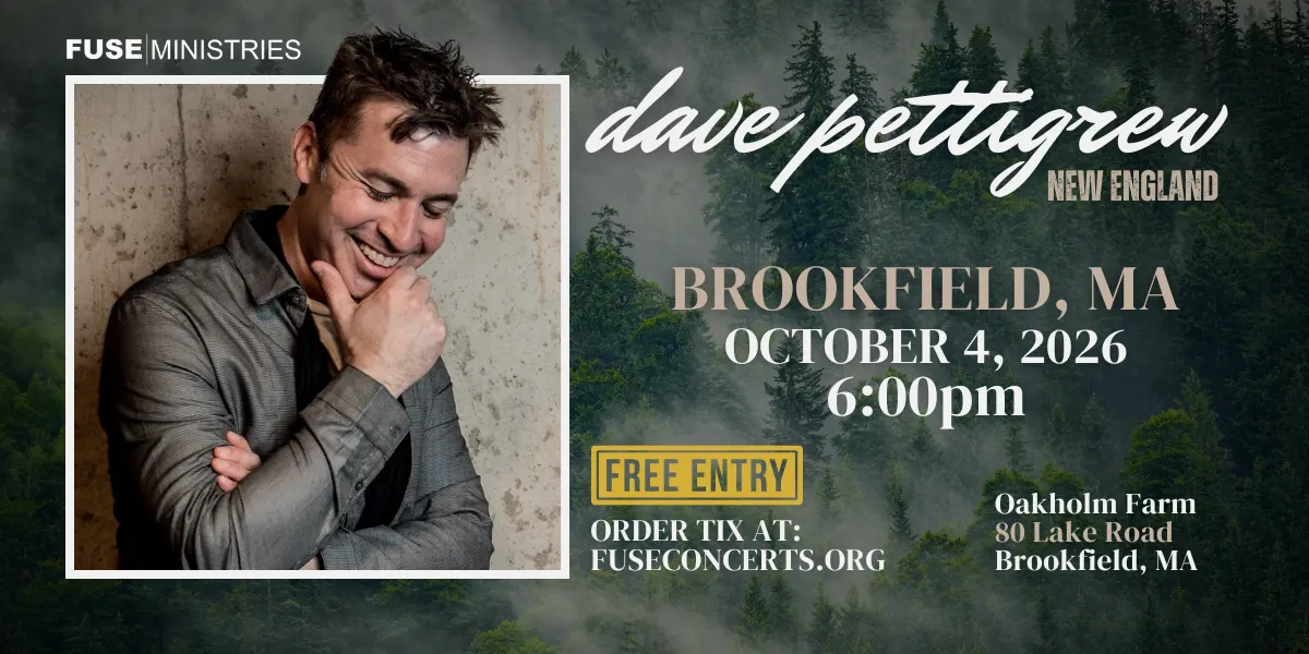 An Evening with Dave Pettigrew-FREE Love Offering Event-Brookfield, MA