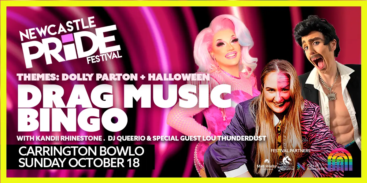 Festival October Drag Music Bingo (DOLLY PARTON & HALLOWEEN)