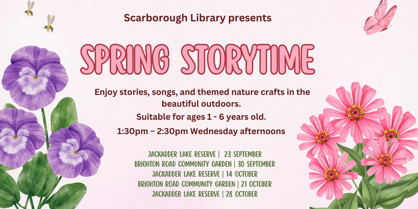 Stirling Libraries - Scarborough Spring Storytime: Jackadder Lake Reserve