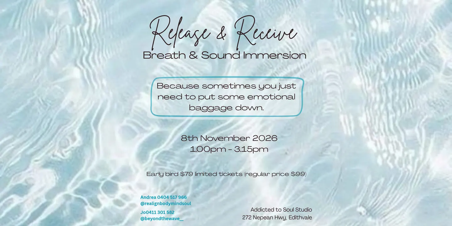 Release & Receive Breath & Sound Immersion