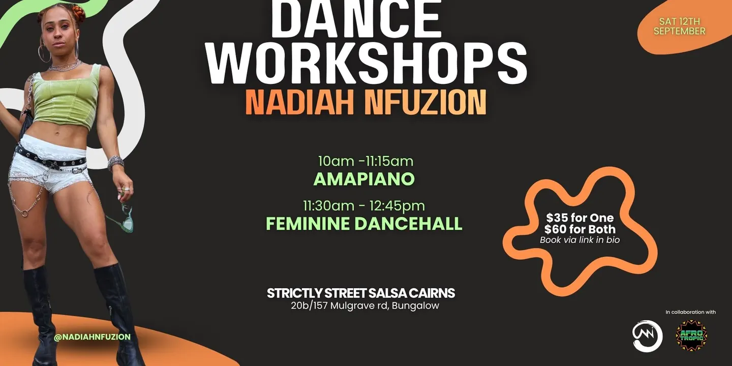 CAIRNS Dance Workshops w/ Nadiah NfuZion