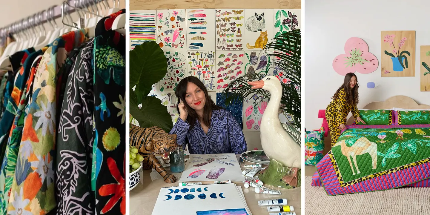 From Print to Fashion: Painting for textile design with Tara Whalley