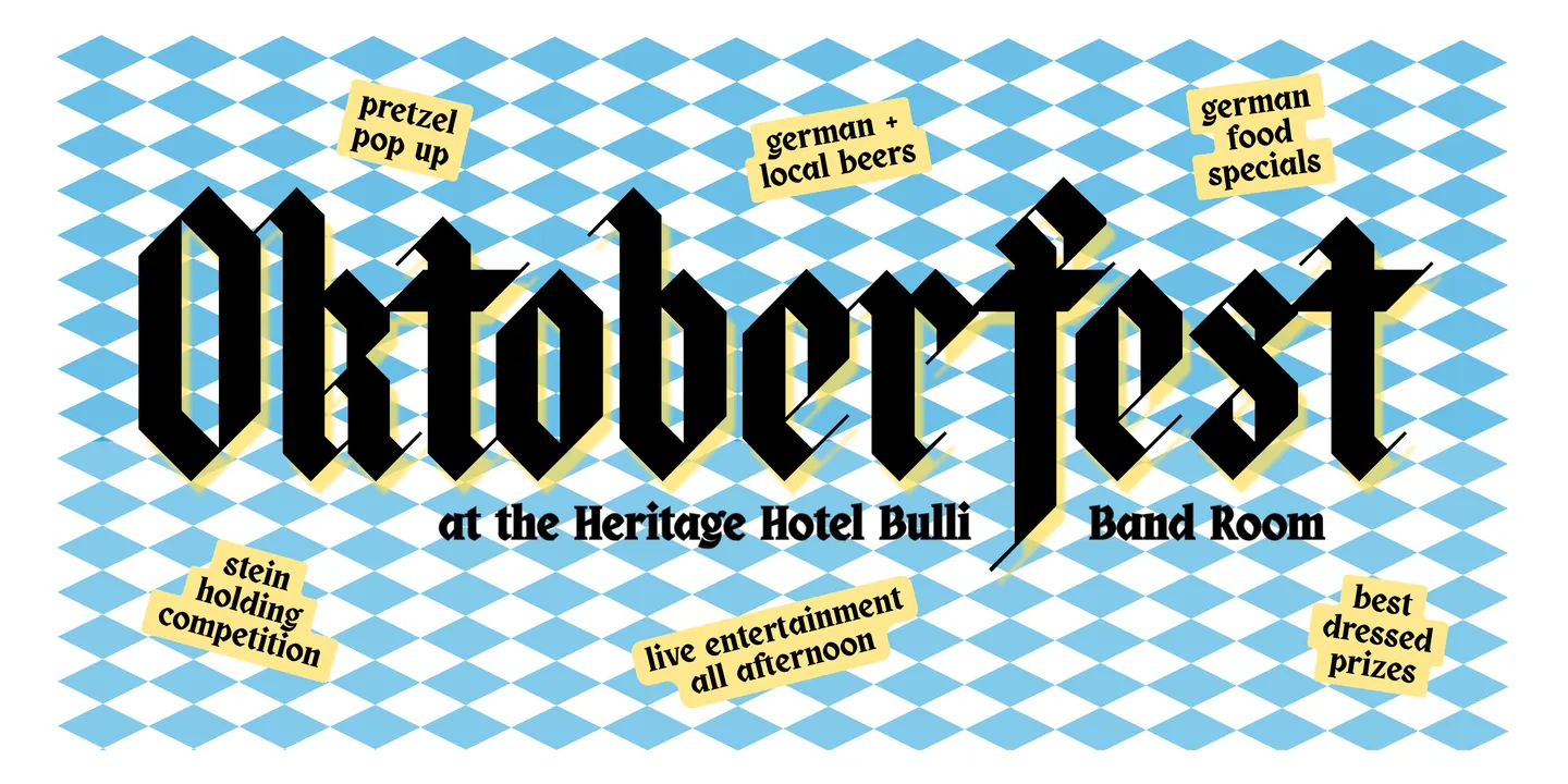 OKTOBERFEST in the Band Room