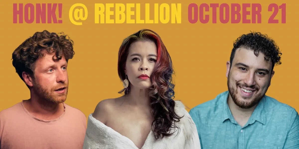 Honk! Comedy @ Rebellion October 21