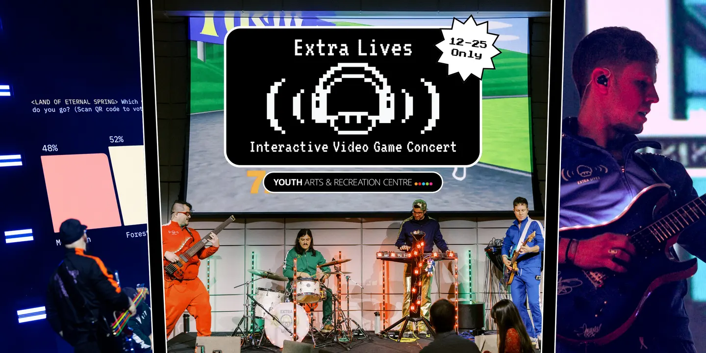 Extra Lives: Interactive Video Game Concert @ YARC (12-25 Only)