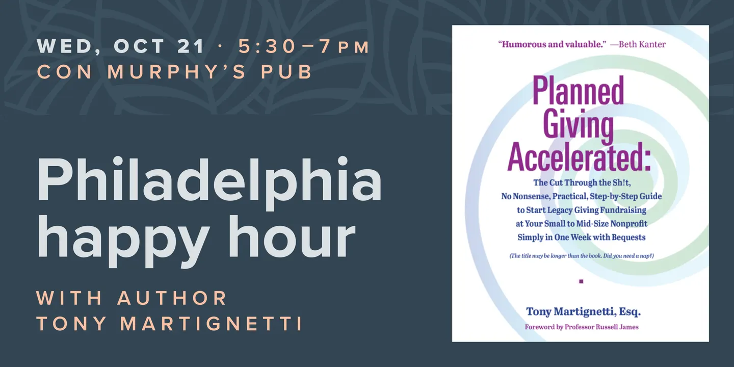 Philadelphia Happy Hour with Tony Martignetti
