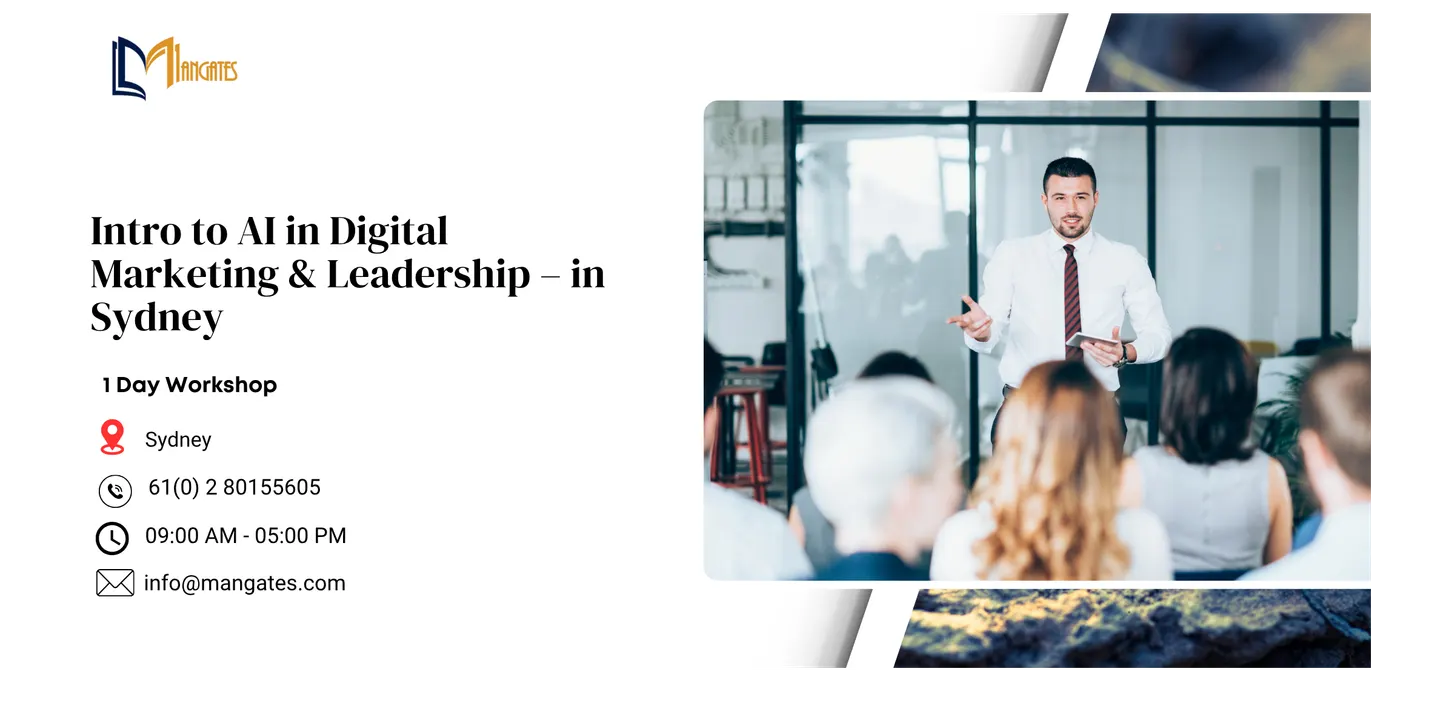 Intro to AI in Digital Marketing & Leadership – 1 Day Workshop in Sydney