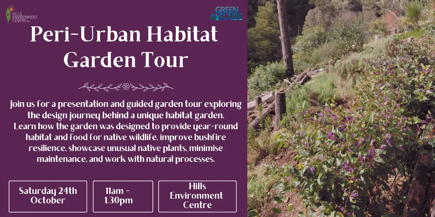 Peri-Urban Habitat Garden Tour