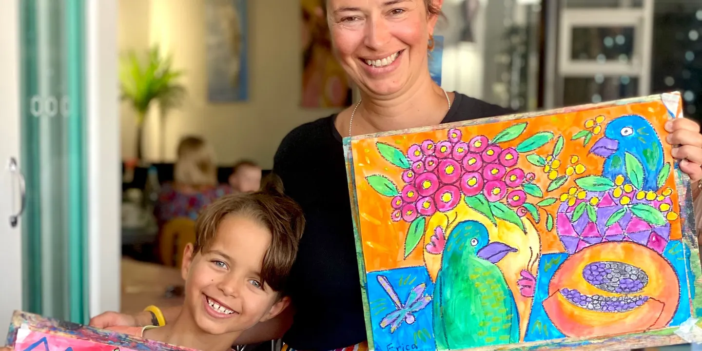 KIDS+BIG KIDS Art Sessions with The Beach Studio