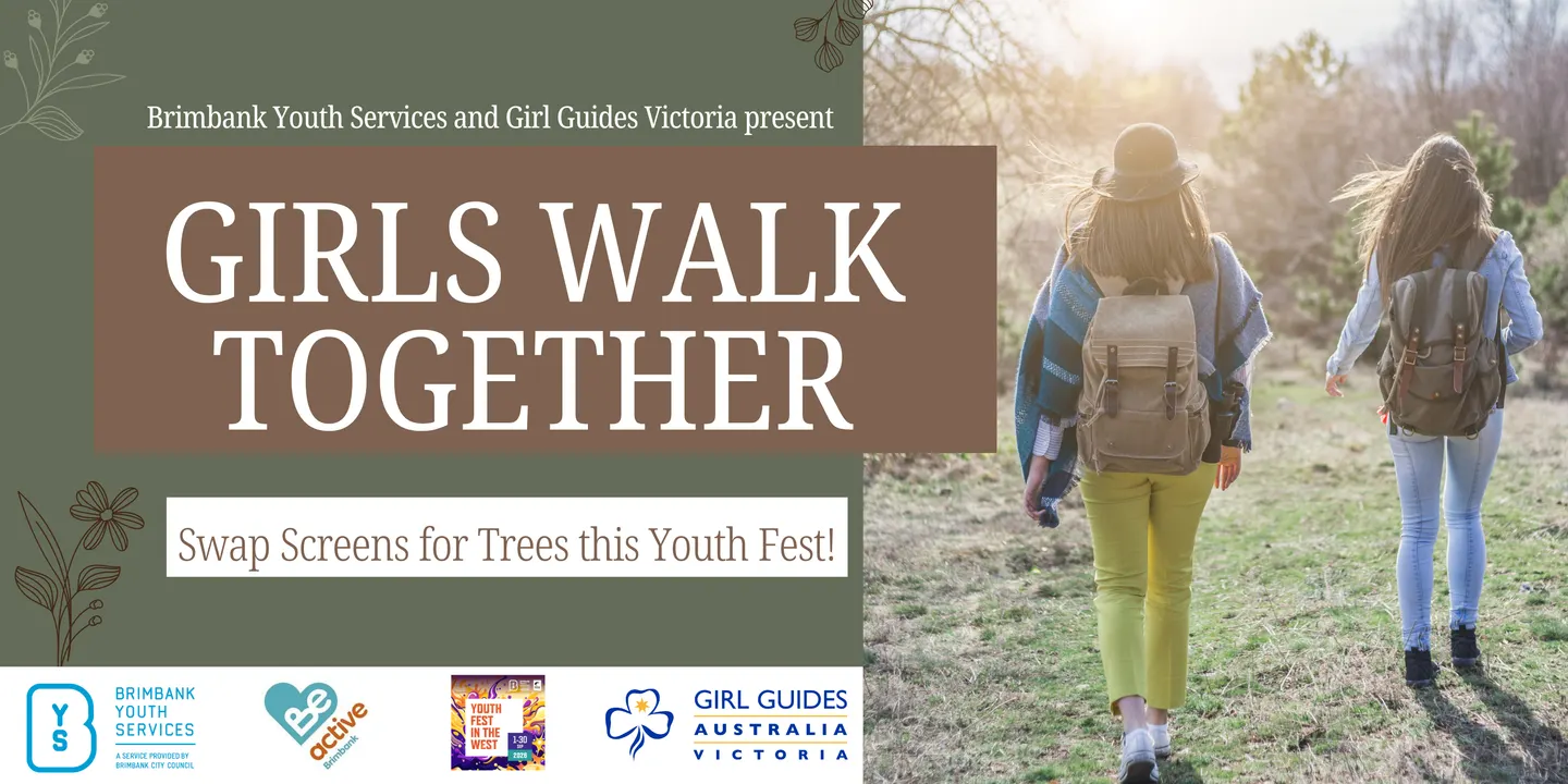 Brimbank Youthfest 2026: Girls Walk Together - Nature Walk x Survival Skills