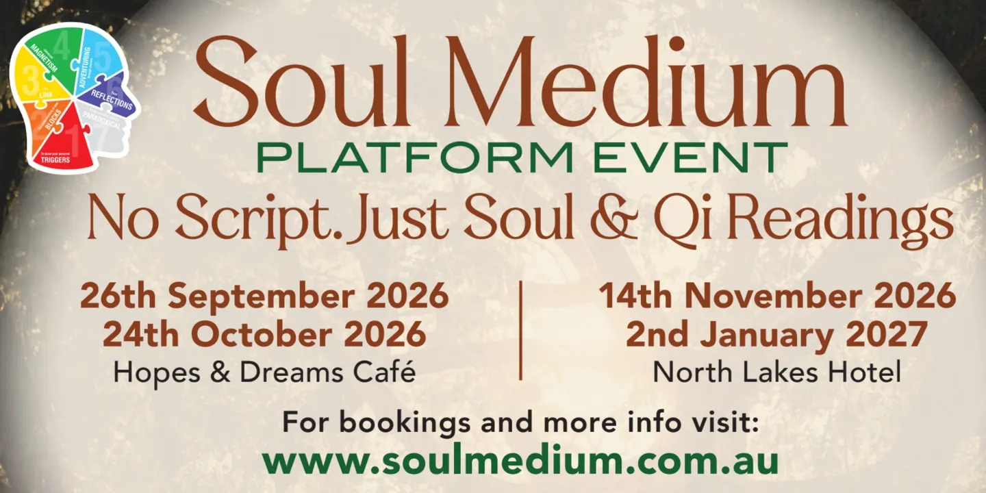 Soul Medium Platform Event- No Script. Just Soul & Qi Readings - Oct'