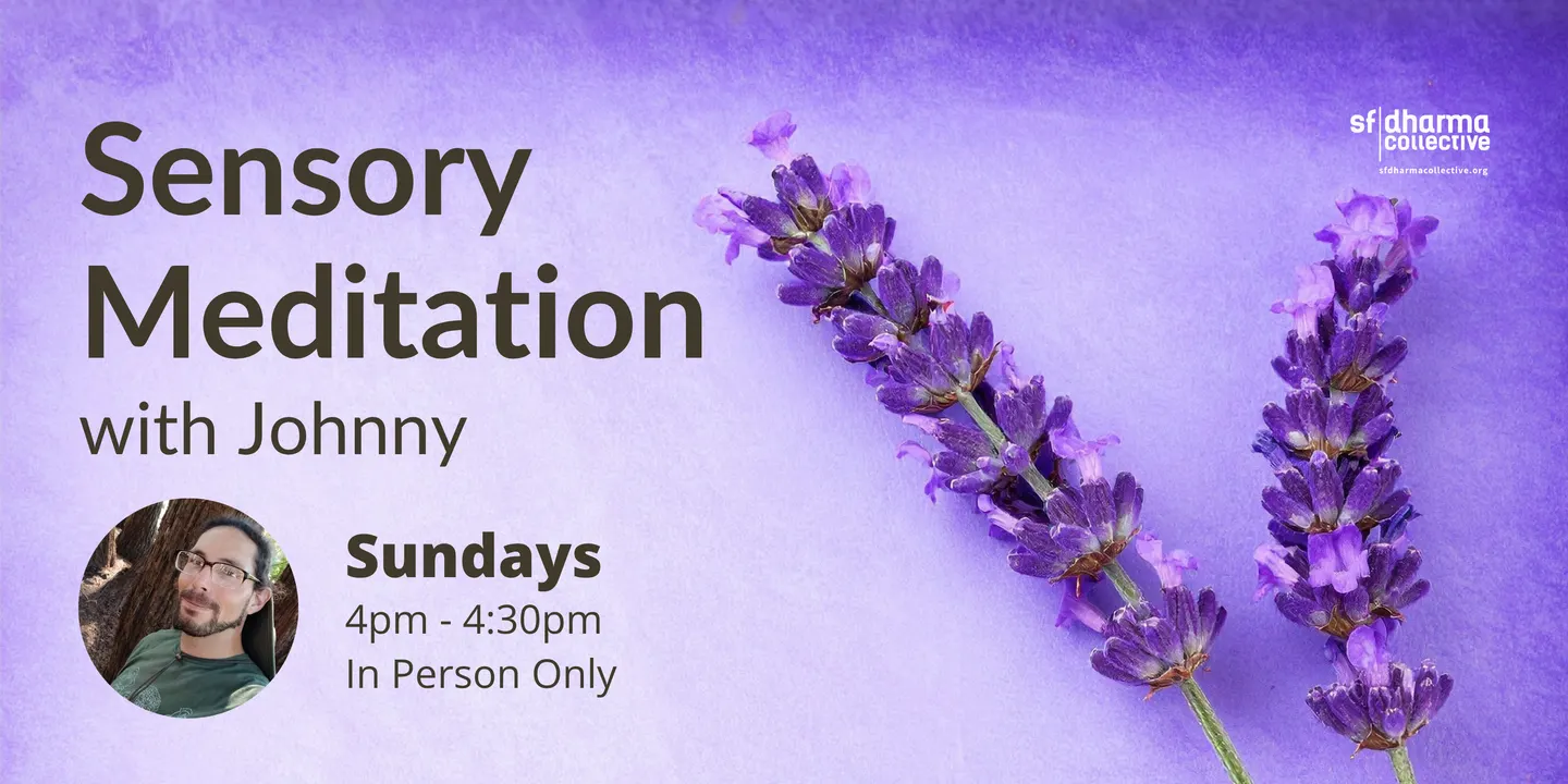 Sensory Meditation (In Person)