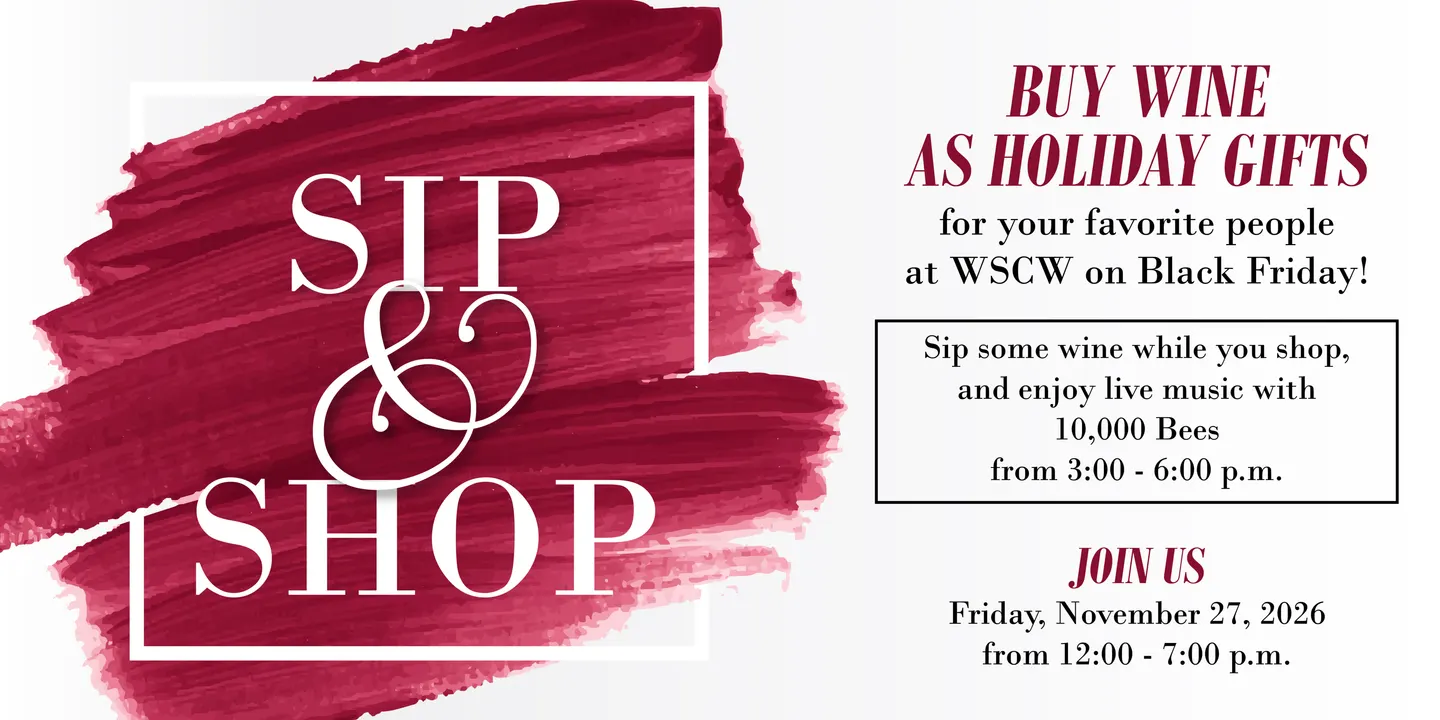 Sip & Shop at WSCW on November 27