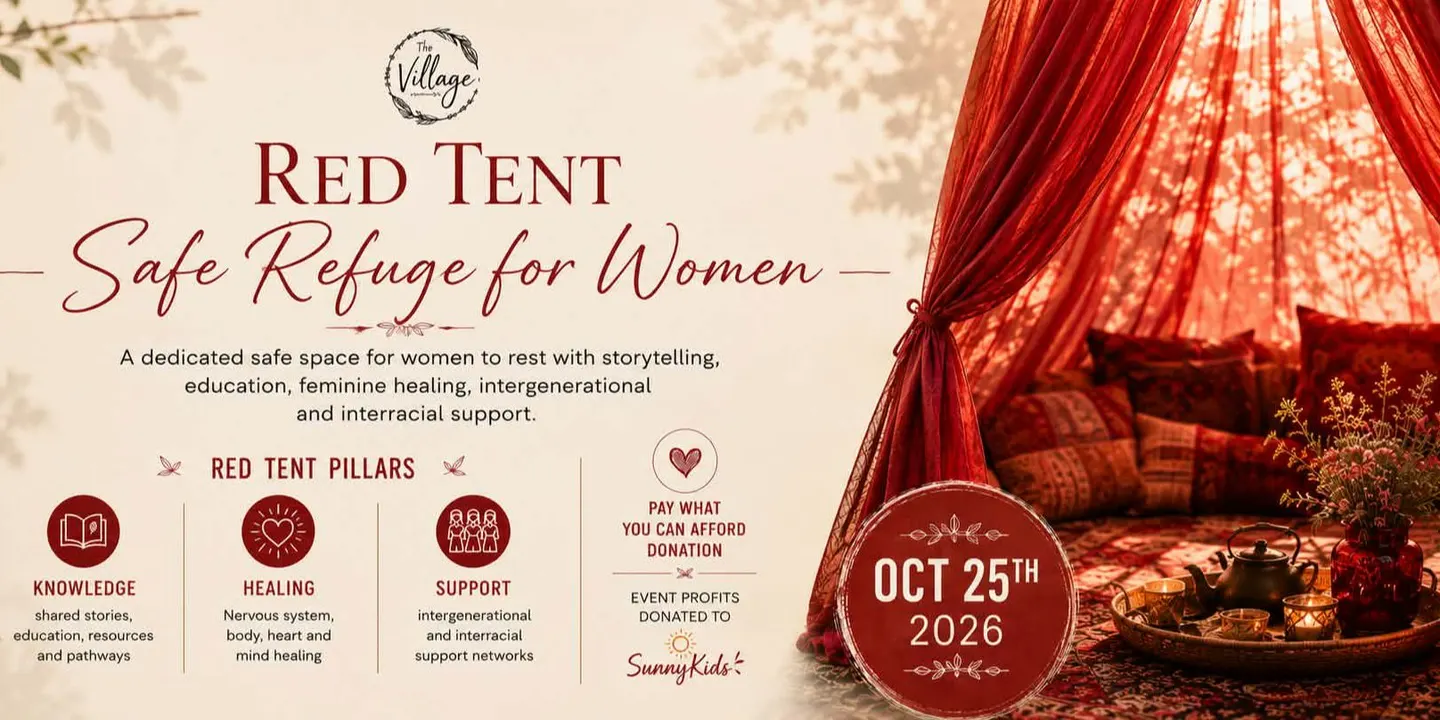 The Village - Red Tent - Safe Refuge for Women
