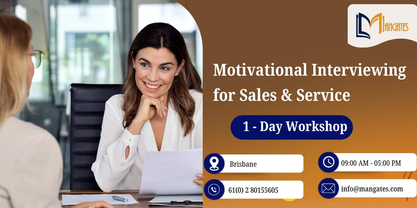 Motivational Interviewing for Sales & Service – 1 Day Workshop | Brisbane