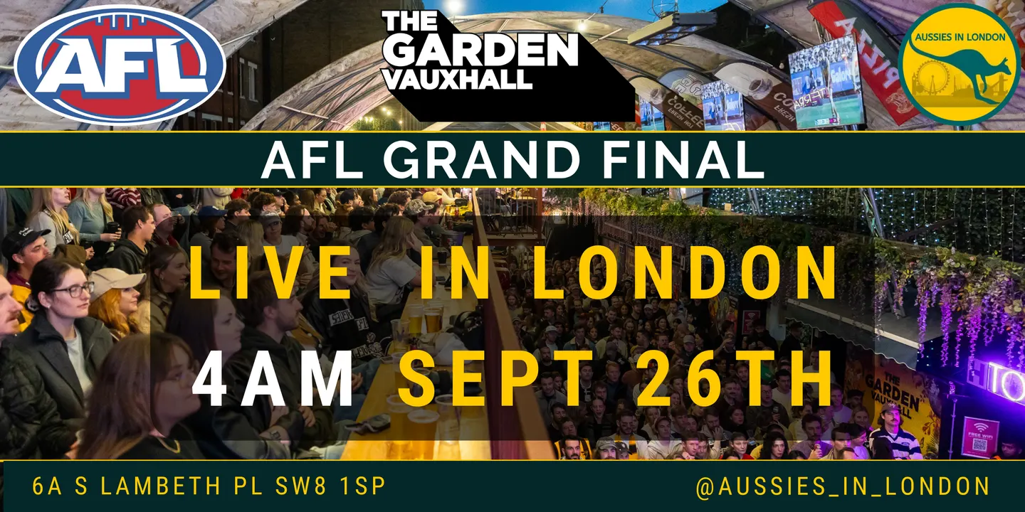 2026 AFL Grand Final - Live in London