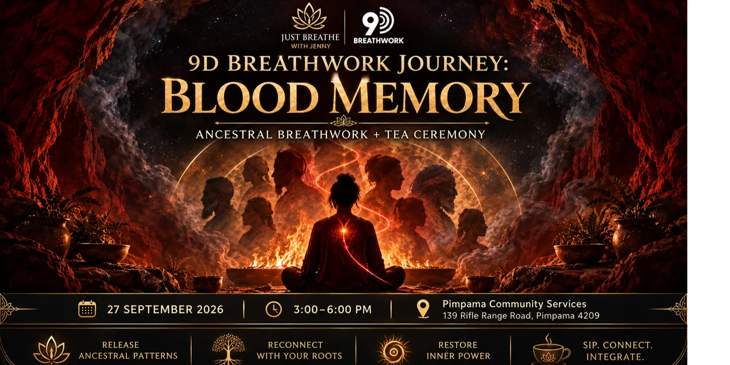🔥 9D BREATHWORK JOURNEY : BLOOD MEMORY — Ancestral Breathwork + Tea Ceremony 🔥