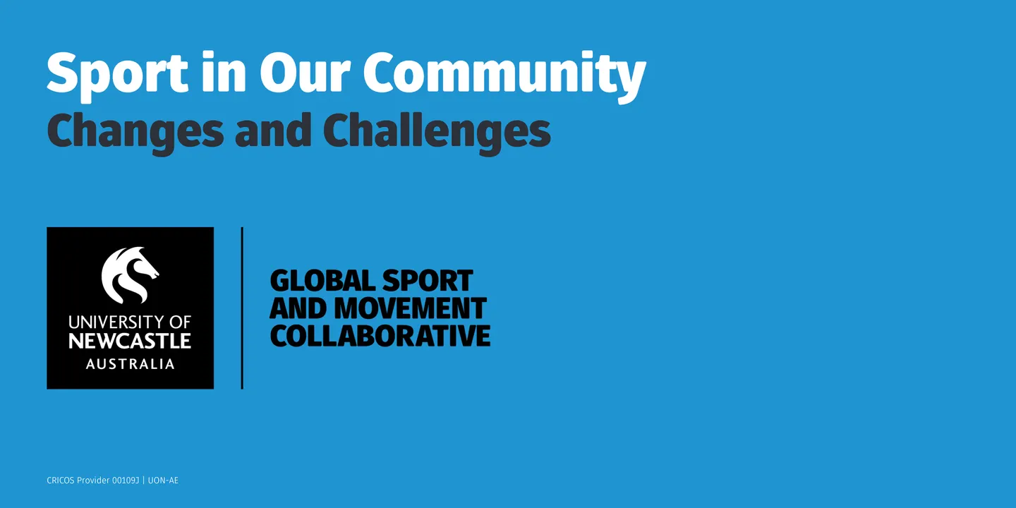 Sport in our Community: Changes and Challenges