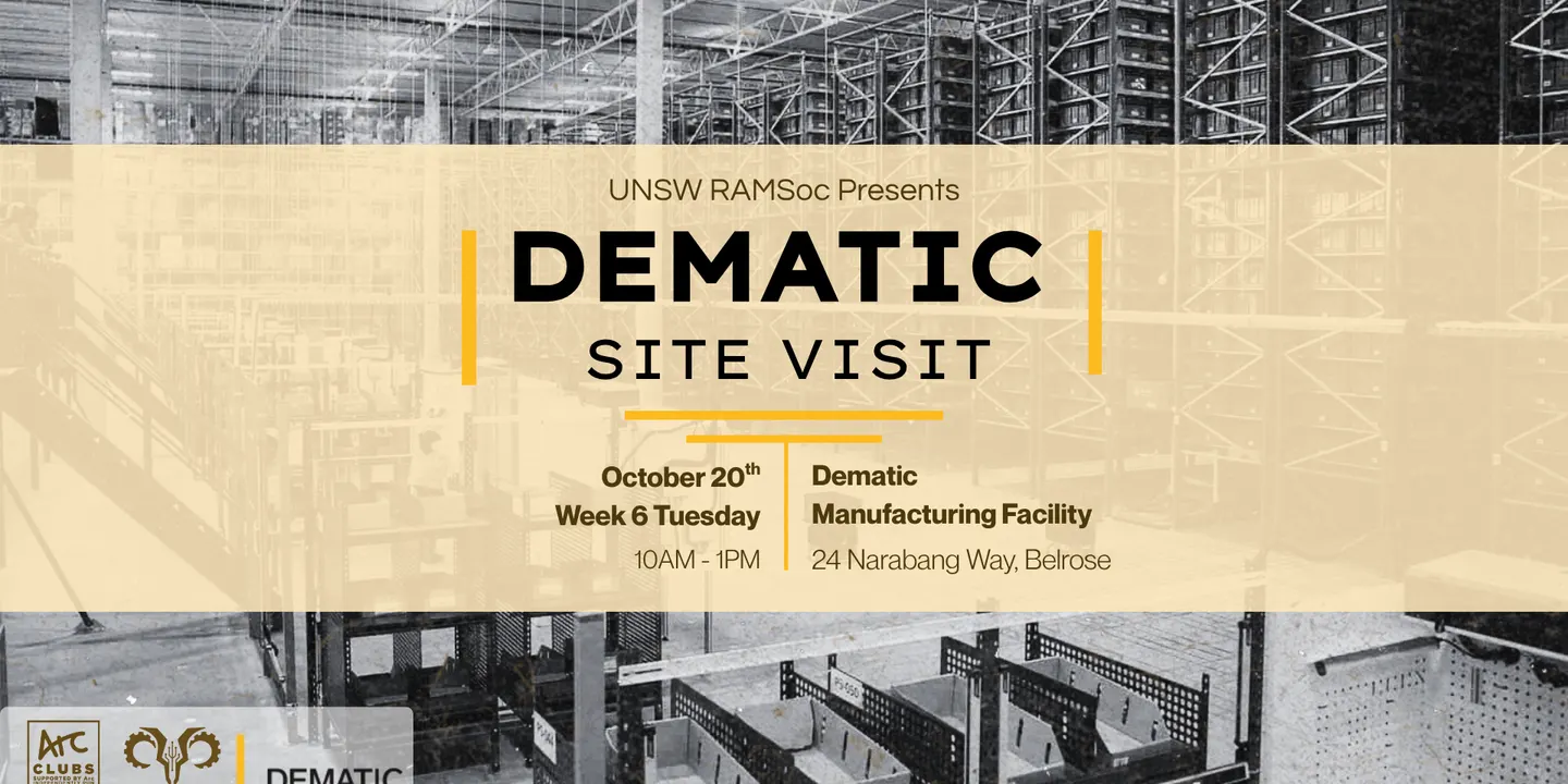 RAMSoc Goes To Dematic: Site Visit