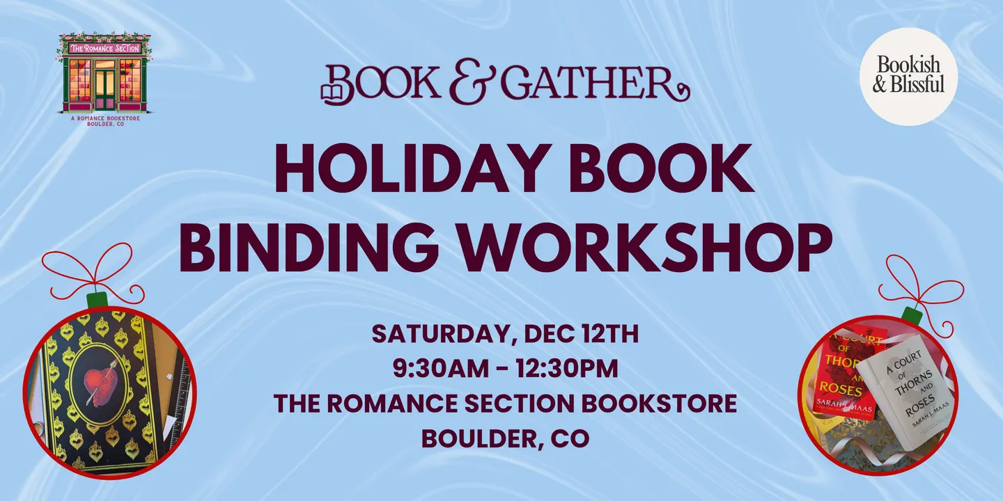 Holiday Book Binding Workshop