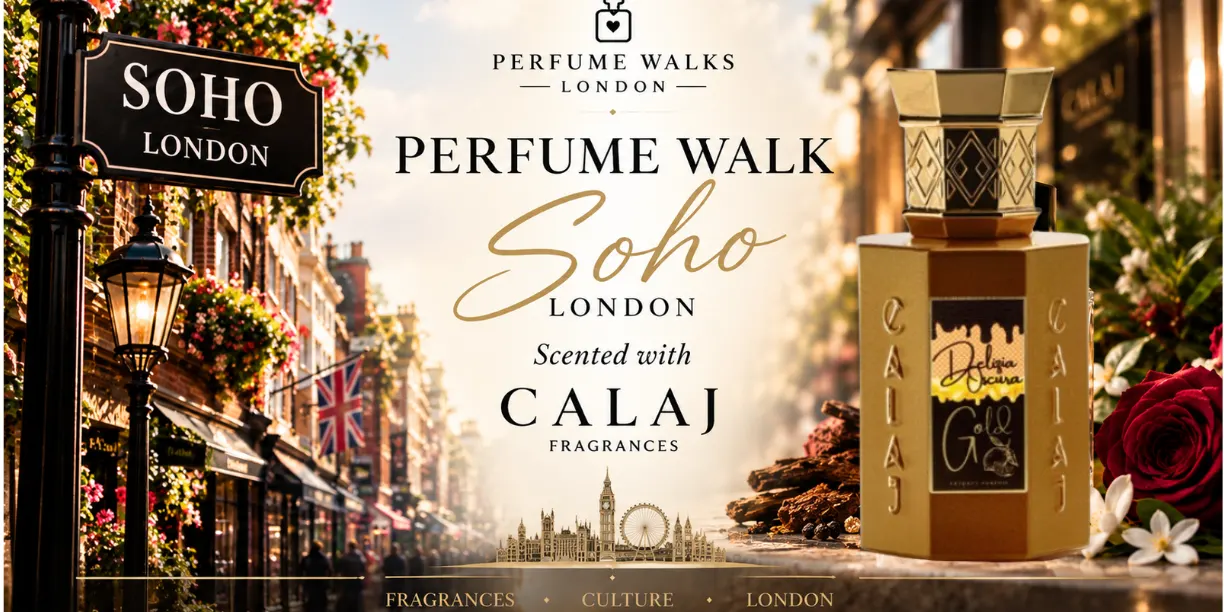 Perfume Walk in Soho Scented with Calaj Fragrances