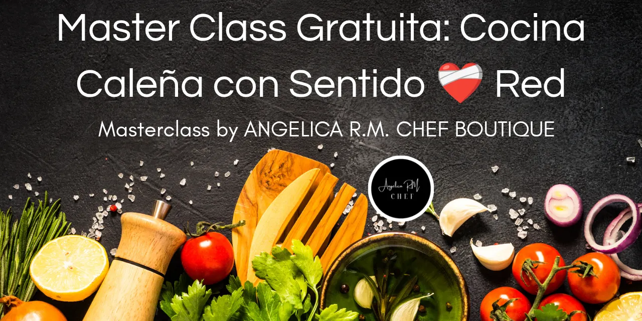 Master Class Gratuita: Cocina Caleña con Sentido ❤️🩹 Red