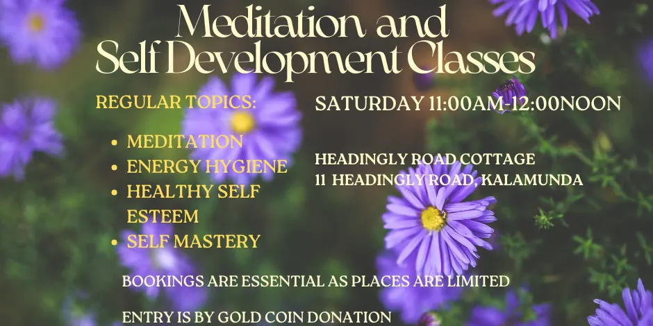 Meditation and Self Development Class