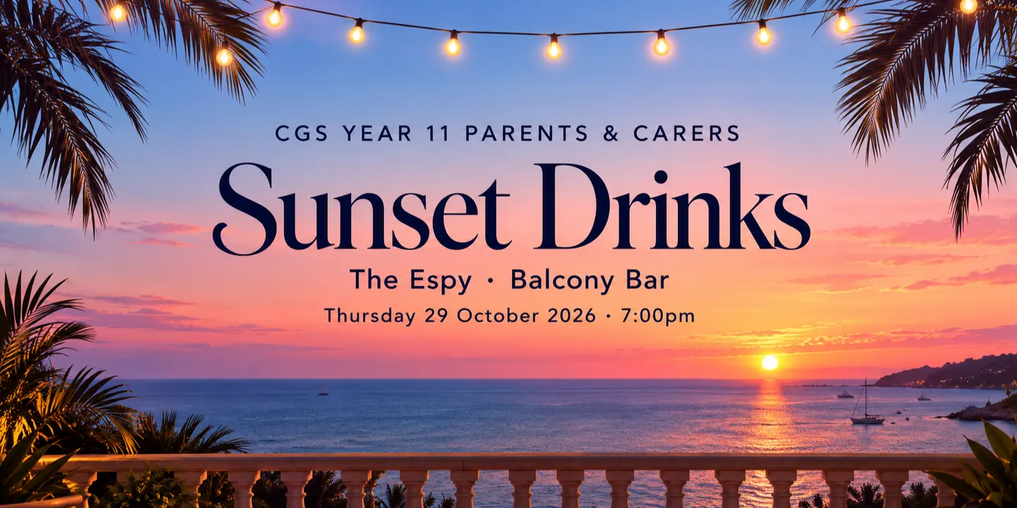 Year 11 Parents Sunset Drinks | 2026