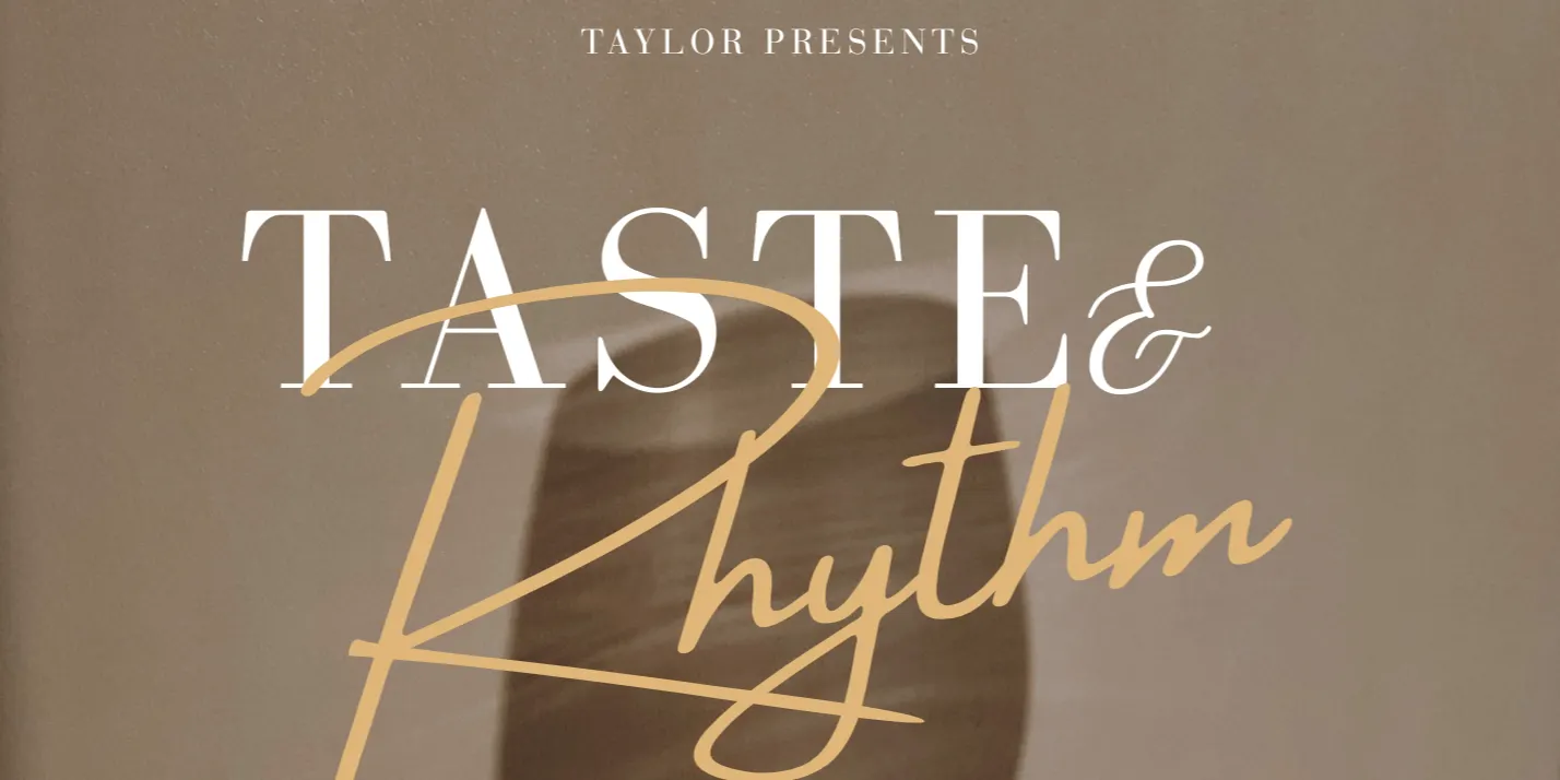 Taste & Rhythm