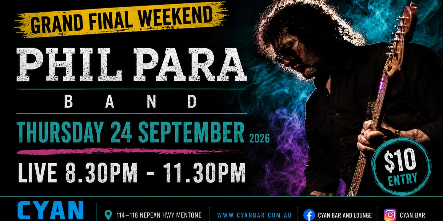 Phil Para Band at Cyan
