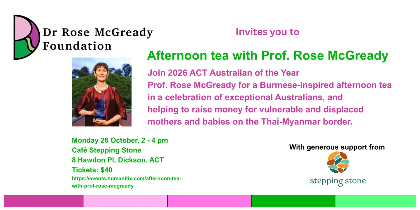 Afternoon tea with Prof. Rose McGready