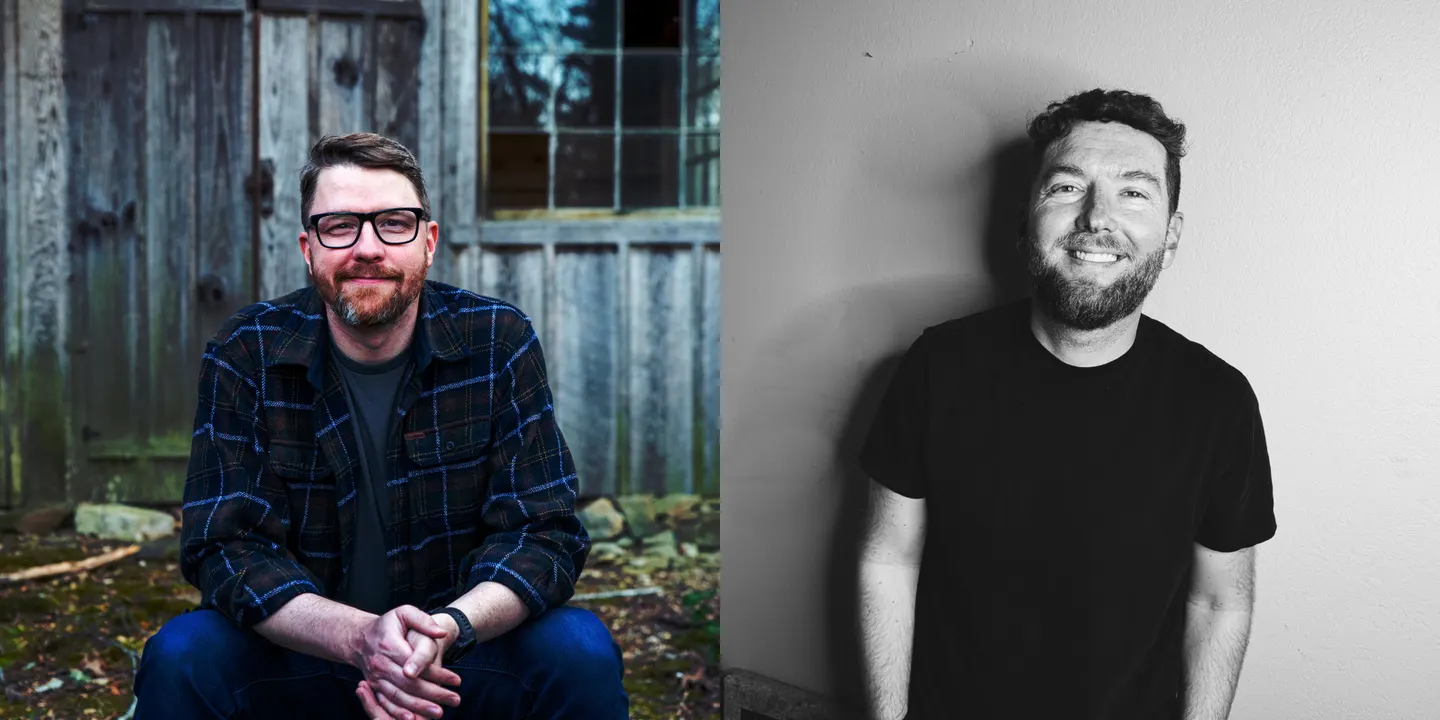 John Brazell and Kyle Tallman, Mr and Mrs Something @ BALLARD HOMESTEAD