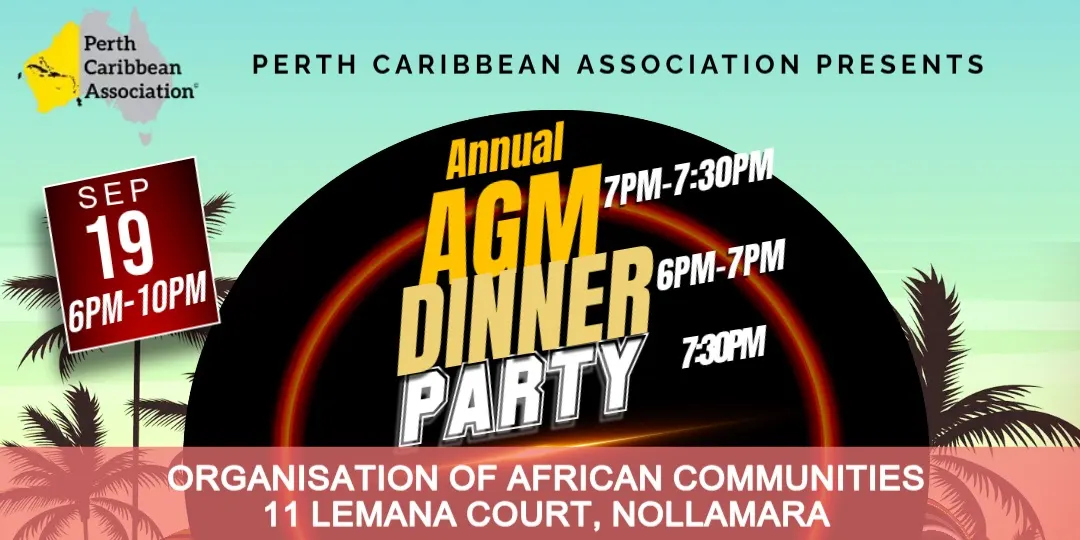 PCA Annual AGM, Dinner & Party 2026