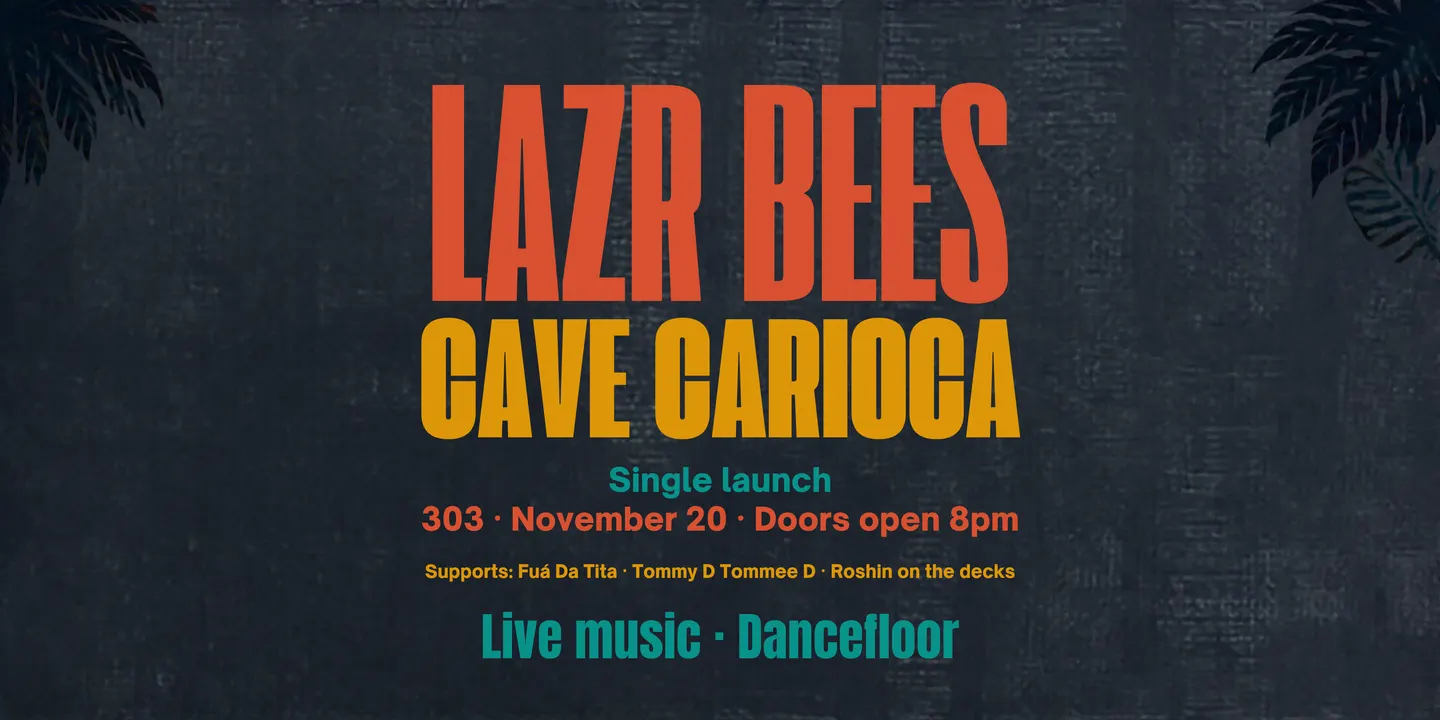 Lazr Bees single launch with Fuá Da Tita, Tommy D Tommee D, and Roshin