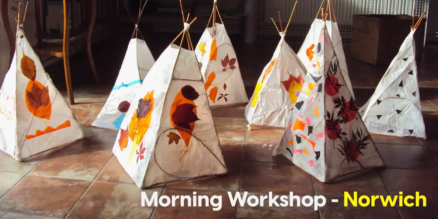 Kids Autumn Lanterns Workshop October 28th - 10:00 am - 12:00 pm