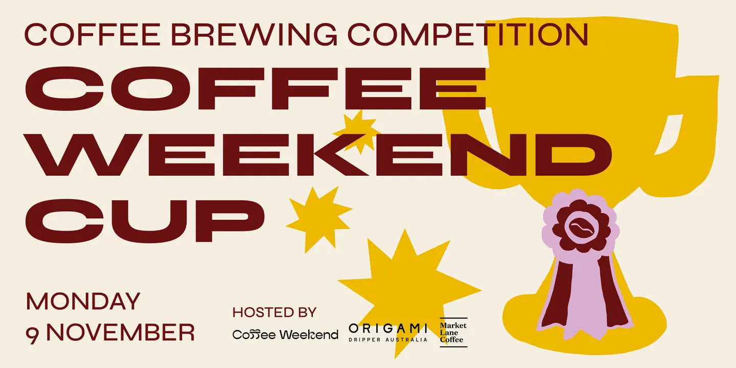 Coffee Weekend x Origami 2026 Coffee Weekend Cup