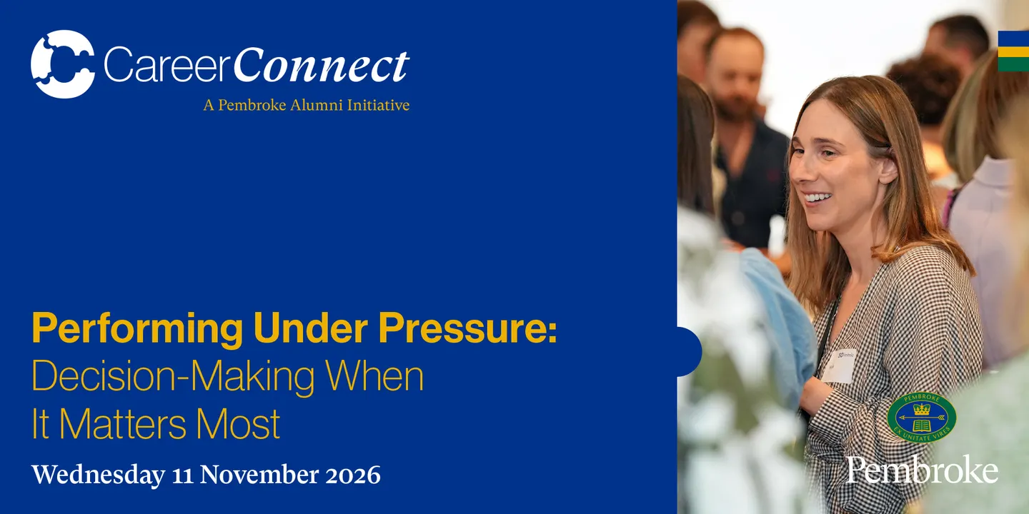 Pembroke Career Connect - Performing Under Pressure