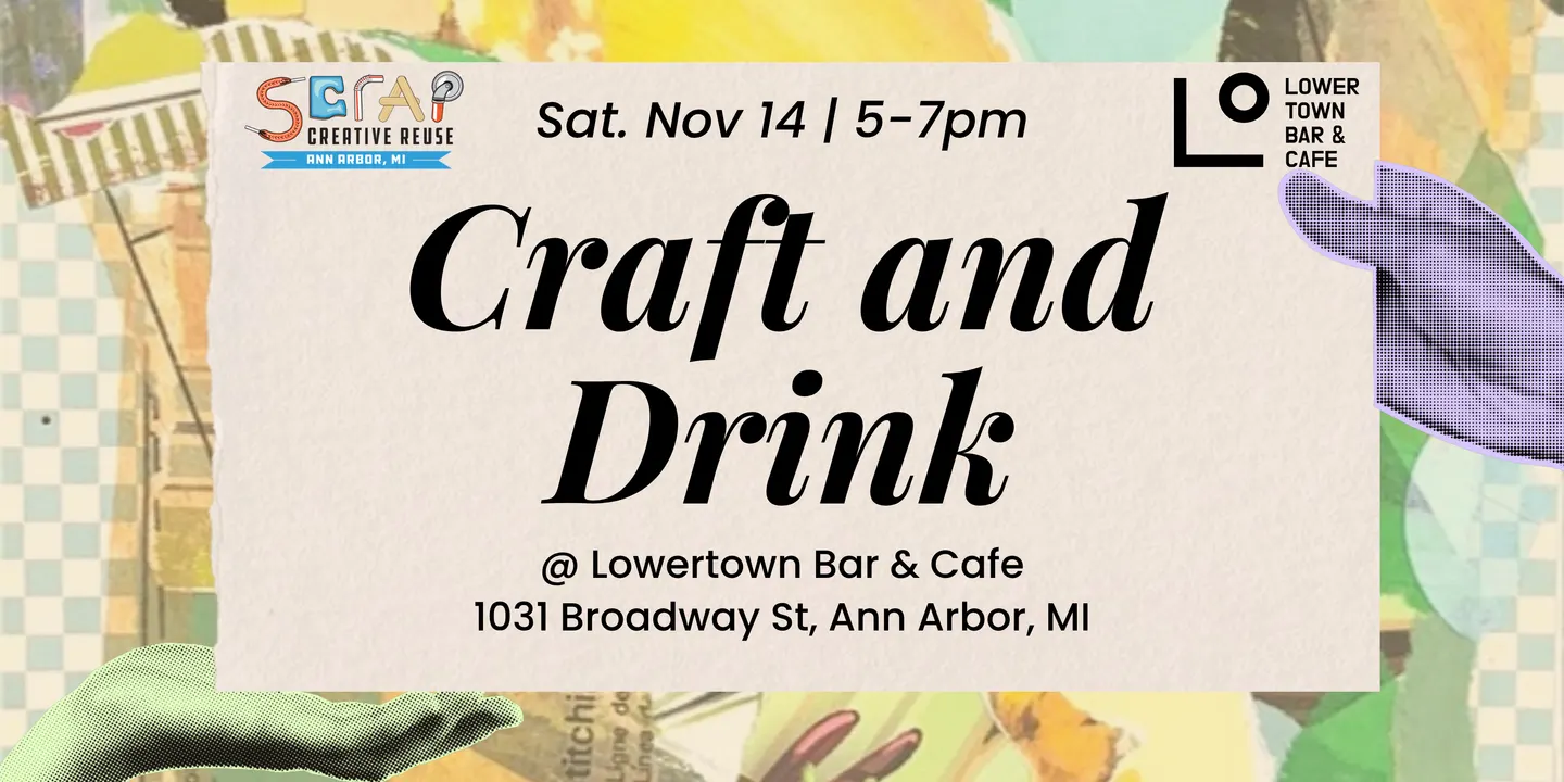 Craft & Drink @ Lowertown | Harvest Decor and Craft