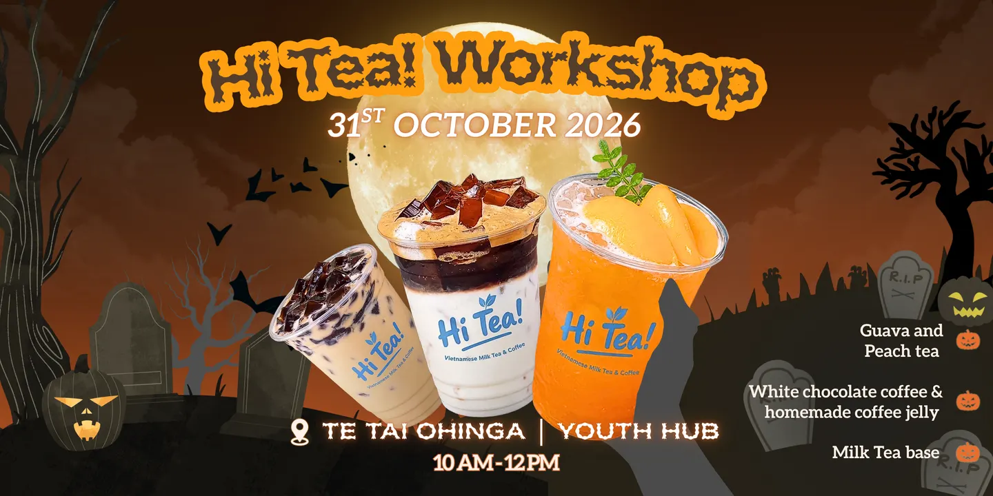 Halloween Workshop - Make Your Own Bubble Tea! 🧋