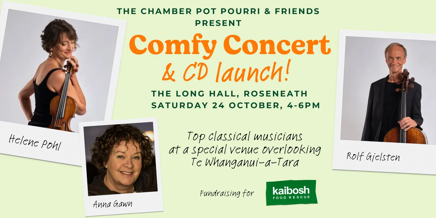Comfy Concert & CD launch - The Chamber Pot Pourri Ensemble & friends