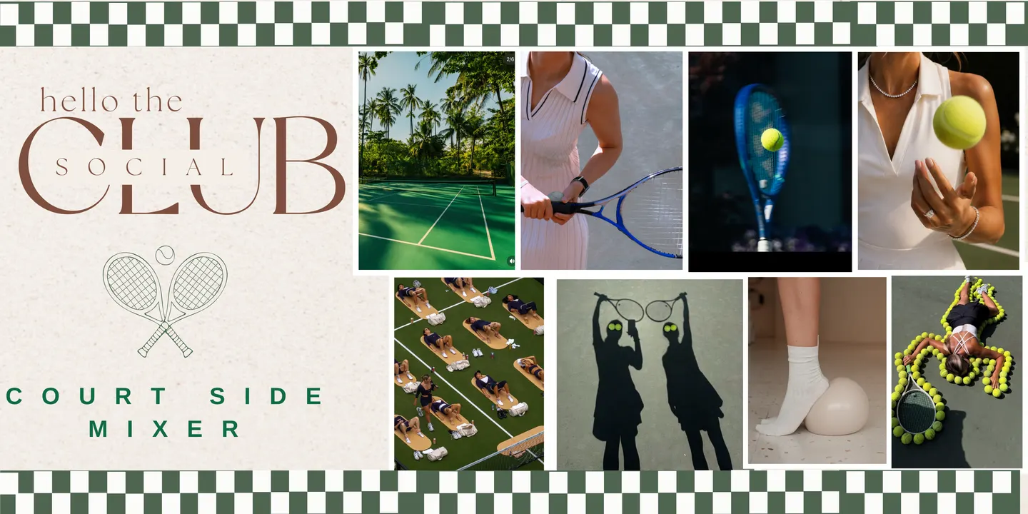 The Social Club - Courtside Social Pilates Mixer