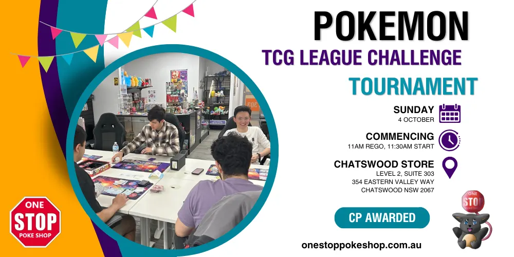 Onestoppokeshop Pokemon TCG League Challenge - October 2026