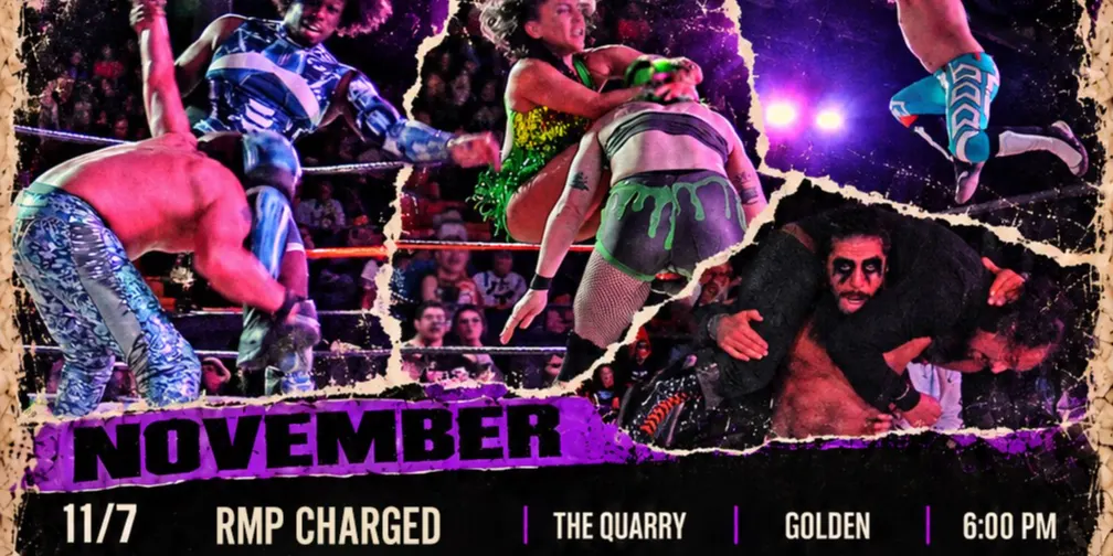 RMP CHARGED TV TAPING - LIVE Pro Wrestling Event!