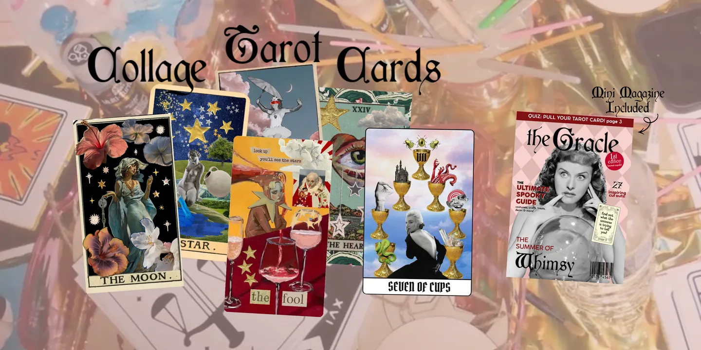 Collage Tarot Card Experience