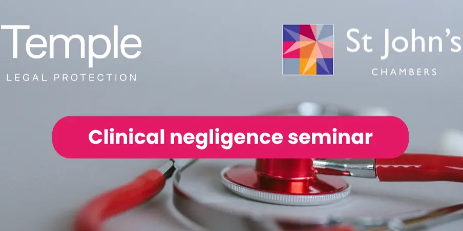 Clinical negligence seminar