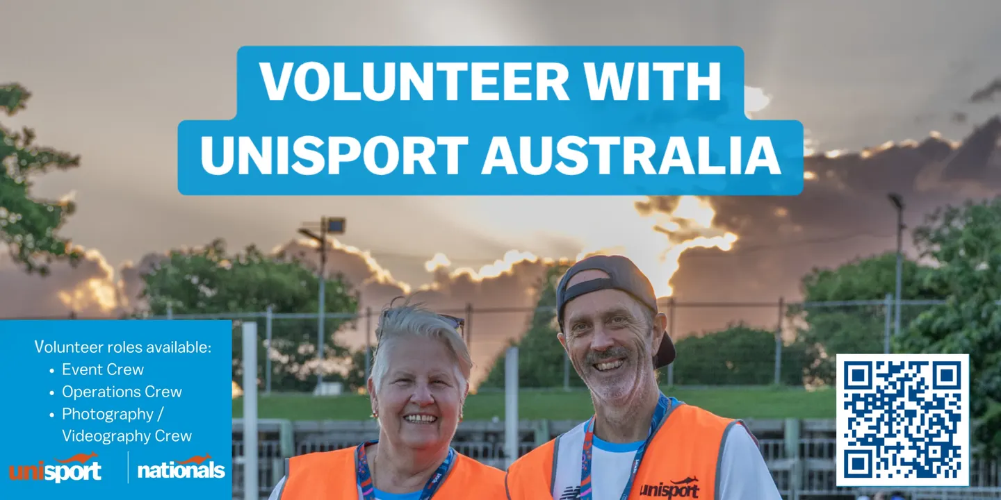 Event Support Managment Volunteers: UniSport Nationals