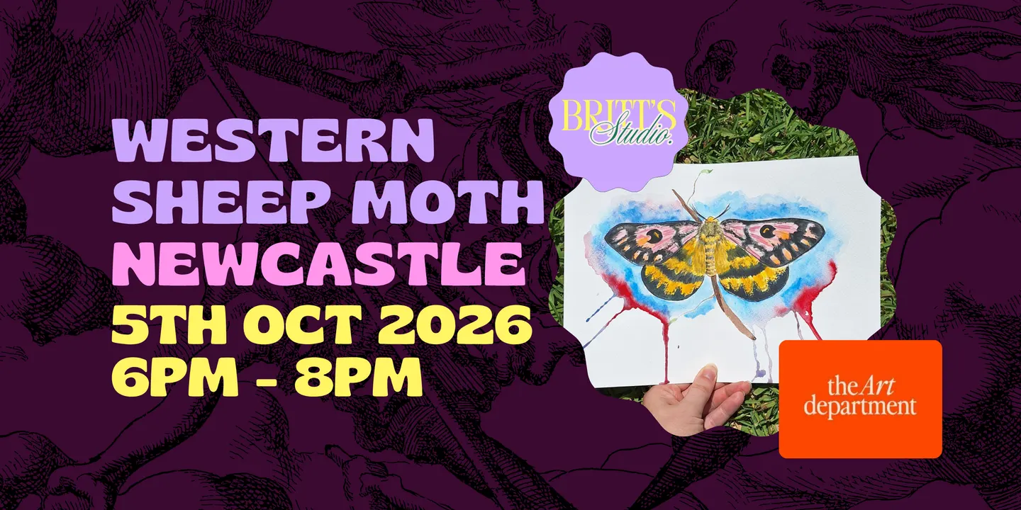 Western Sheep Moth Illustration Workshop ~ Britt's Studio