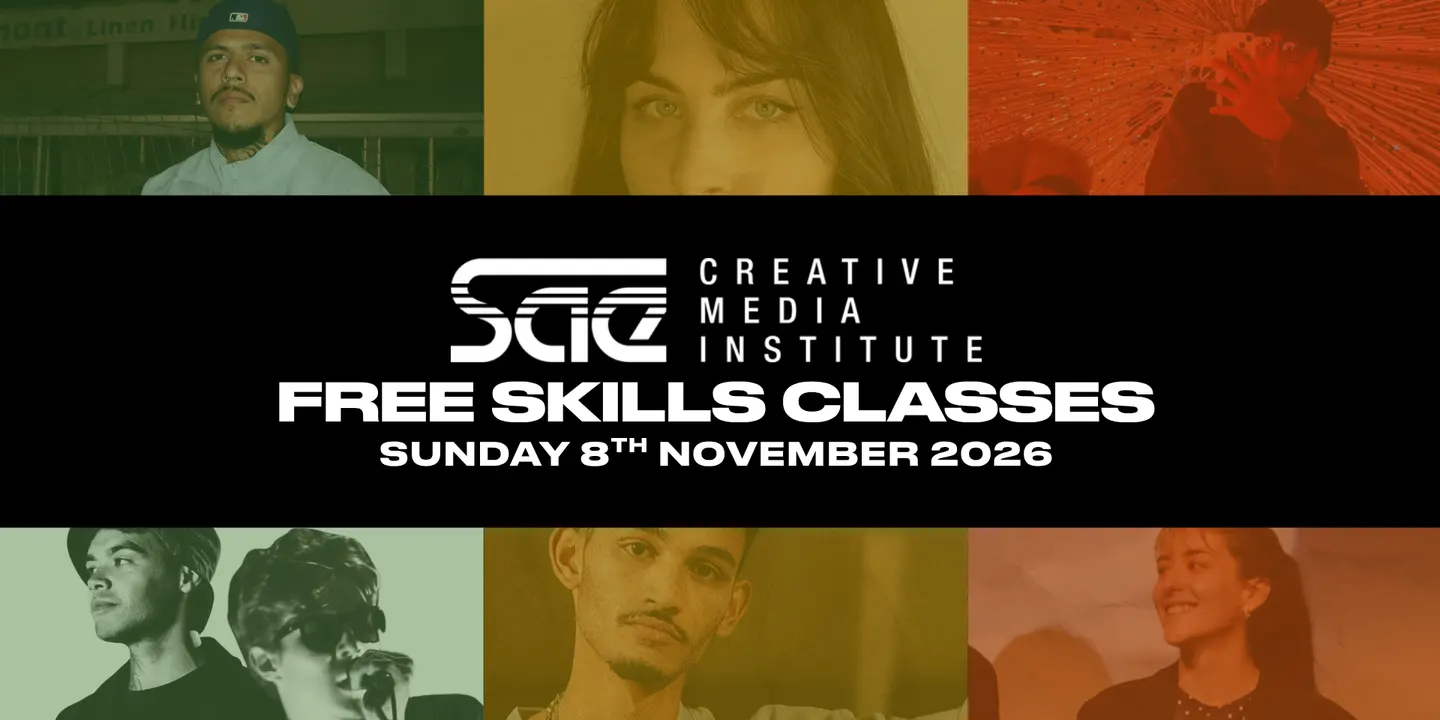 SAE Auckland: Free Skill Classes