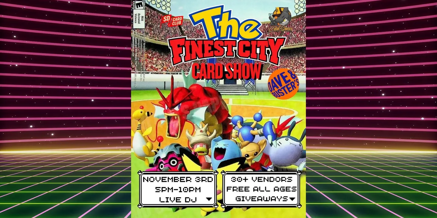 Dave & Buster's Card Show November